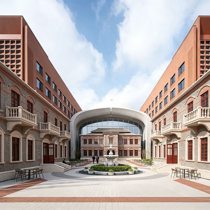 Terracotta Brick Exterior Dry Cladding System